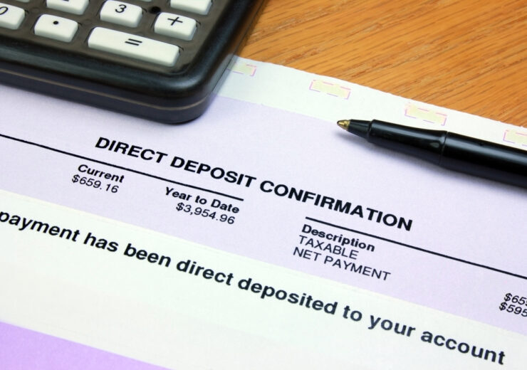 Direct Deposit Confirmation