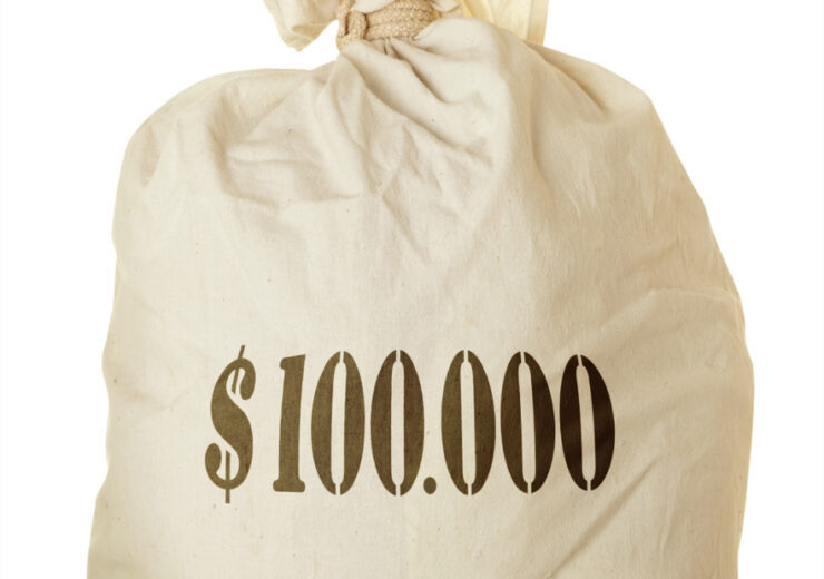 Money bag isolated