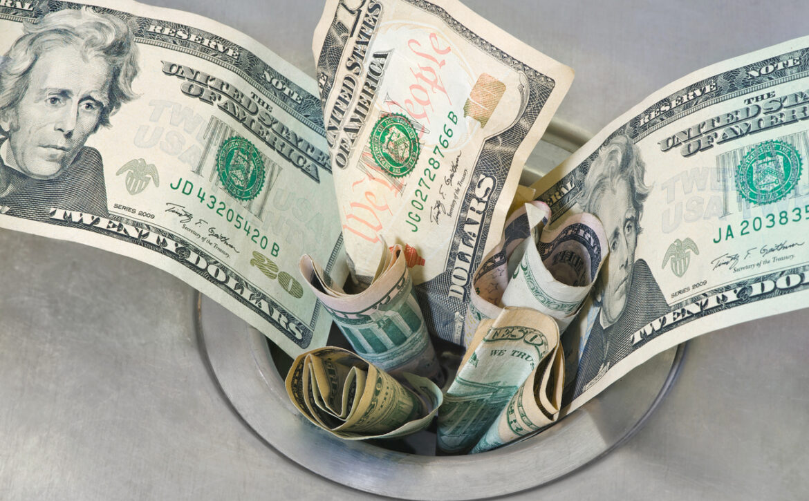Money down the Drain