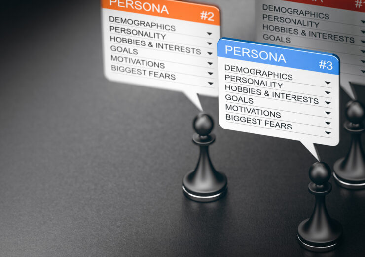 User persona marketing concept.